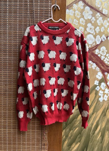 Maglione lana modello jacquard